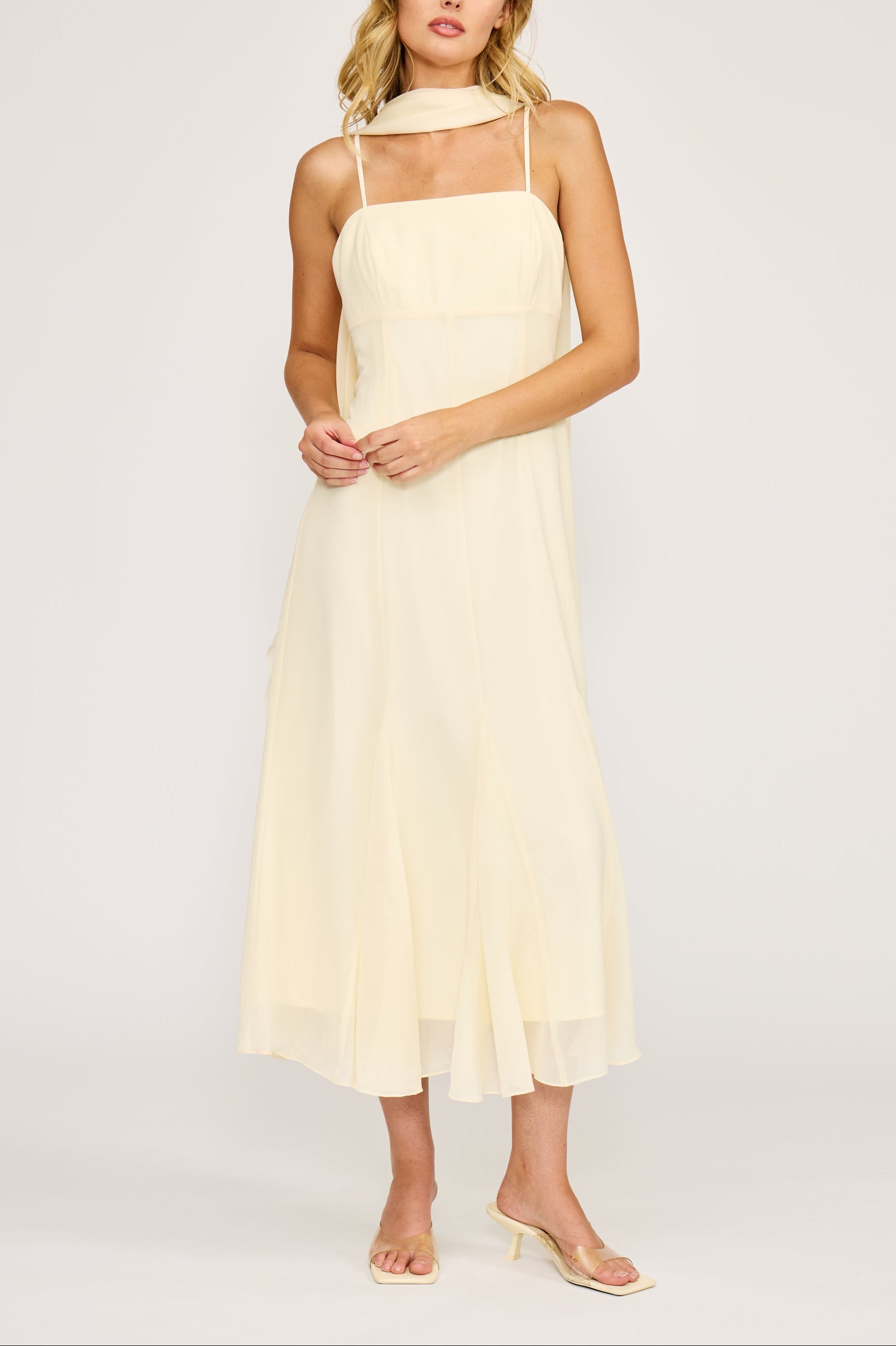 Lucy Paris Sable Scarf Midi
