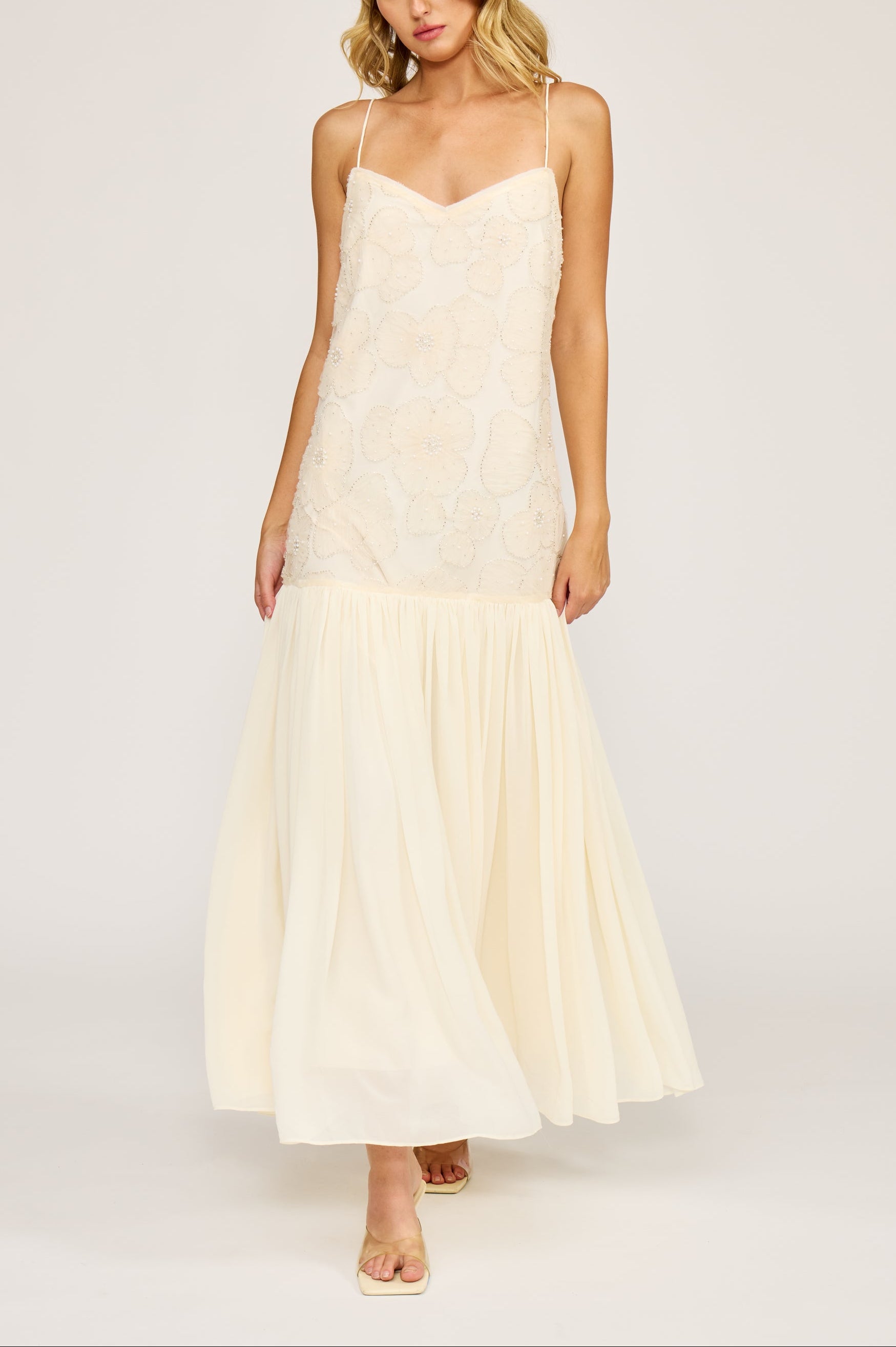 Lucy Paris Emily Drop Waist Dress