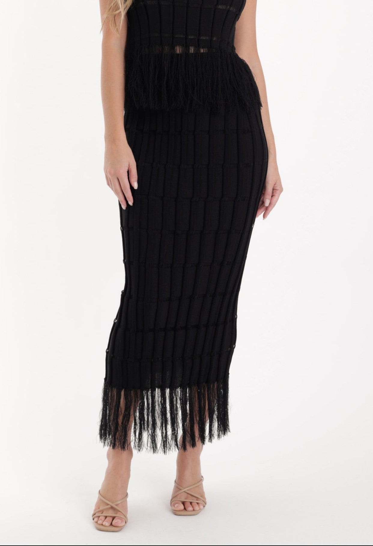Karina Grimaldi Aria Knit Skirt 