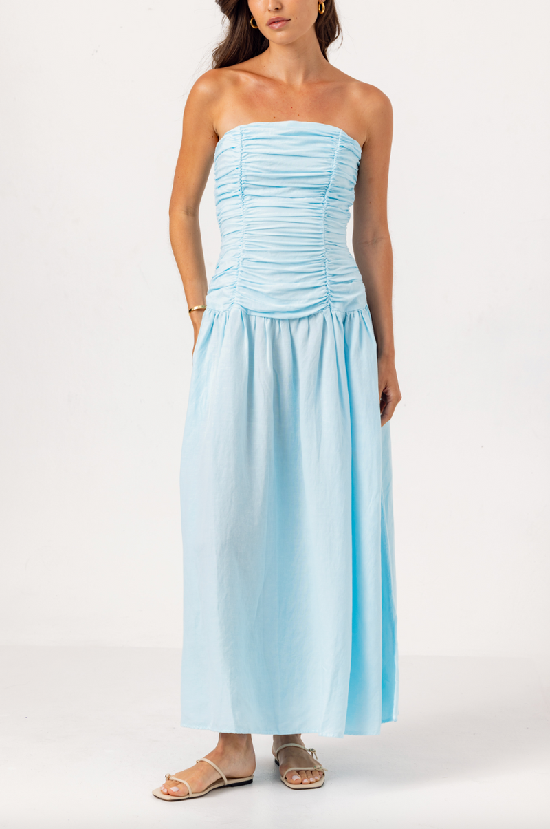 we are sundays savannah linen dress 